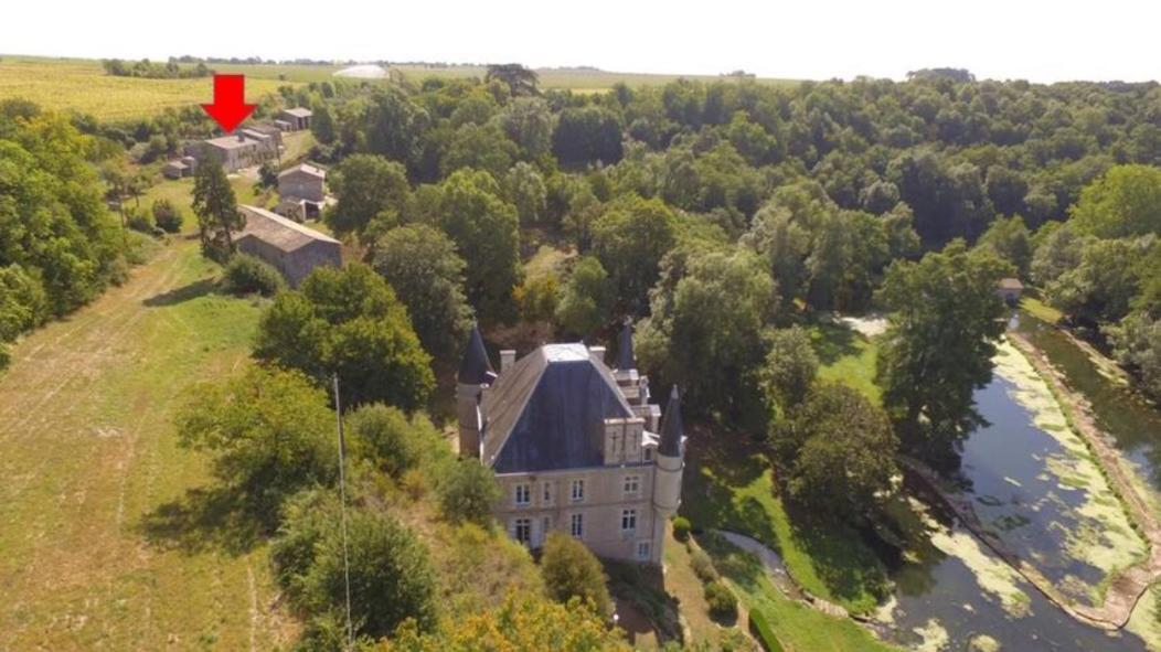 Chateau Des Loups - Les Cedres Bleus Echire Kültér fotó